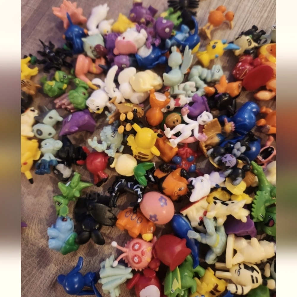 Lot of 72 Pokemon Figures